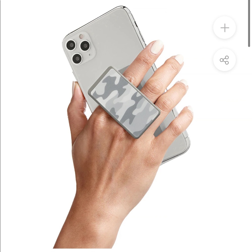 Arctic Camo Phone Grip plus Stand